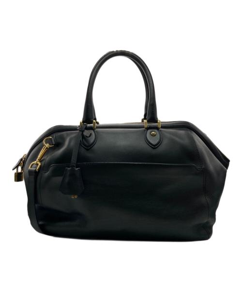 J&M DAVIDSON（ジェイ＆エム デヴィッドソン）J&M DAVIDSON (ジェイ＆エム デヴィッドソン) 2WAYレザーミニボストンバッグ ブラックの古着・服飾アイテム