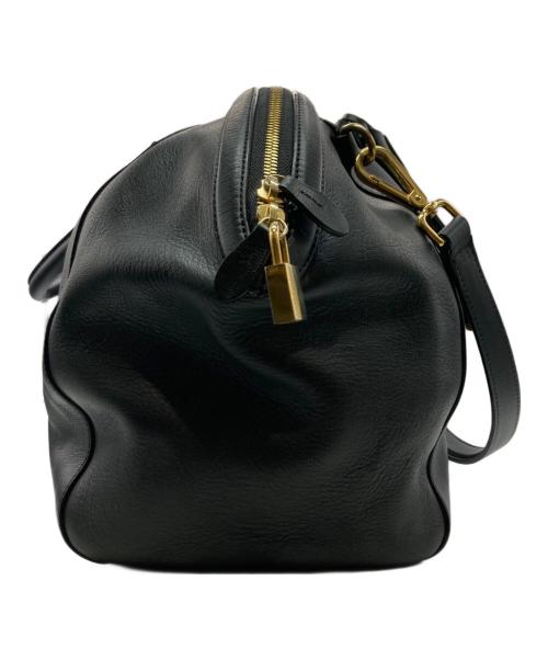 J&M DAVIDSON（ジェイ＆エム デヴィッドソン）J&M DAVIDSON (ジェイ＆エム デヴィッドソン) 2WAYレザーミニボストンバッグ ブラックの古着・服飾アイテム