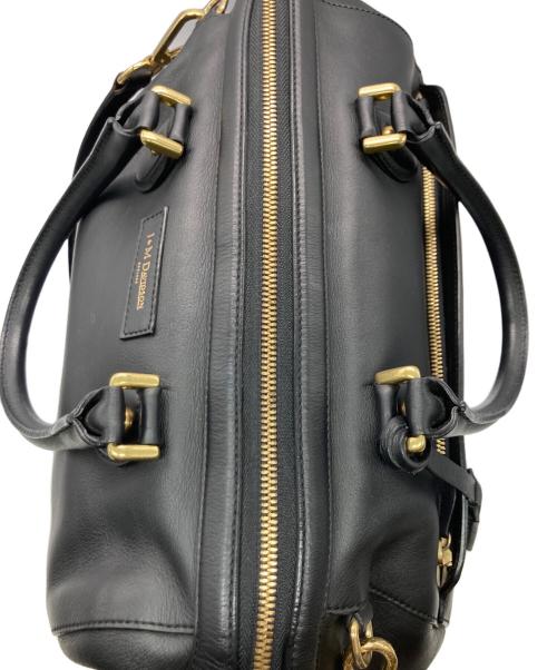 J&M DAVIDSON（ジェイ＆エム デヴィッドソン）J&M DAVIDSON (ジェイ＆エム デヴィッドソン) 2WAYレザーミニボストンバッグ ブラックの古着・服飾アイテム