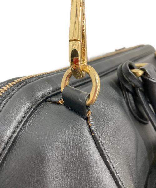 J&M DAVIDSON（ジェイ＆エム デヴィッドソン）J&M DAVIDSON (ジェイ＆エム デヴィッドソン) 2WAYレザーミニボストンバッグ ブラックの古着・服飾アイテム