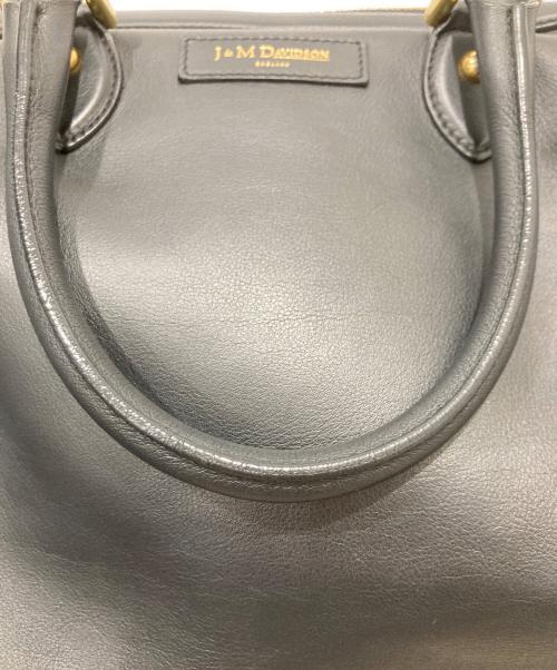 J&M DAVIDSON（ジェイ＆エム デヴィッドソン）J&M DAVIDSON (ジェイ＆エム デヴィッドソン) 2WAYレザーミニボストンバッグ ブラックの古着・服飾アイテム