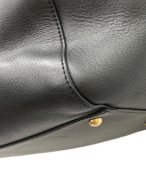J&M DAVIDSON（ジェイ＆エム デヴィッドソン）J&M DAVIDSON (ジェイ＆エム デヴィッドソン) 2WAYレザーミニボストンバッグ ブラックの古着・服飾アイテム