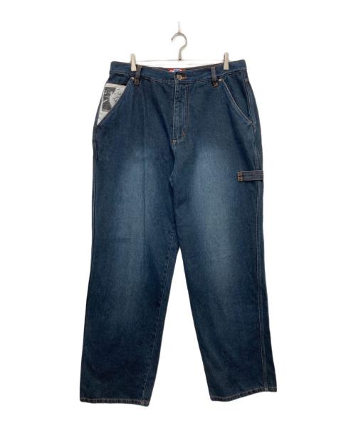 Fat albert（ファットアルバート）Fat albert (ファットアルバート) ペインターデニムパンツ インディゴ サイズ:38×34の古着・服飾アイテム