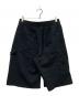 Supreme (シュプリーム) Double Knee Painter Sweatshort ブラック サイズ:S：21000円