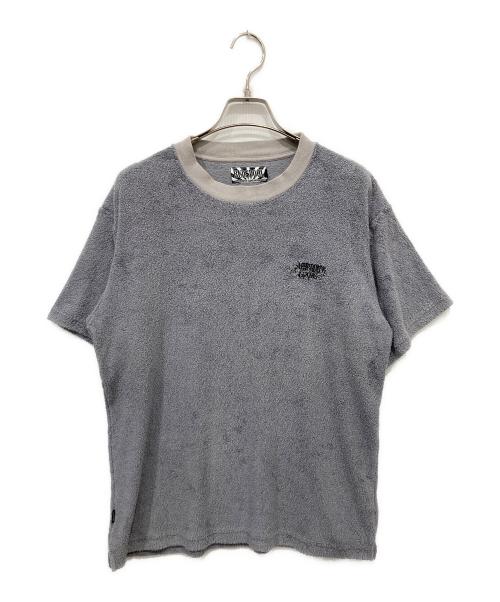 BUDSPOOL（バッズプール）BUDSPOOL (バッズプール) パイル地Tシャツ グレー サイズ:Sの古着・服飾アイテム