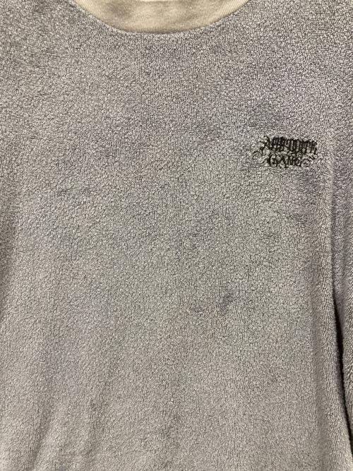 BUDSPOOL（バッズプール）BUDSPOOL (バッズプール) パイル地Tシャツ グレー サイズ:Sの古着・服飾アイテム