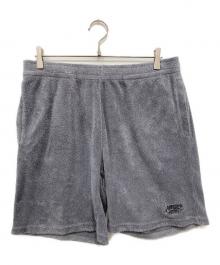 BUDSPOOL（バッズプール）の古着「パイル地ハーフパンツ」｜グレー