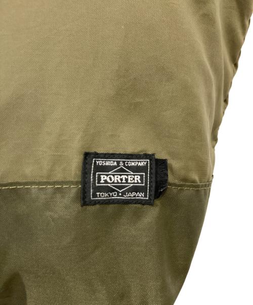 PORTER（ポーター）PORTER (ポーター) KAPTAIN SUNSHINE (キャプテンサンシャイン) Quilting Military Nylon Tote カーキの古着・服飾アイテム
