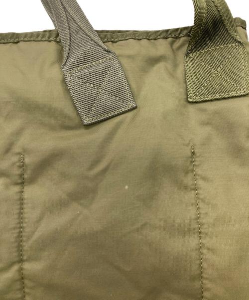 PORTER（ポーター）PORTER (ポーター) KAPTAIN SUNSHINE (キャプテンサンシャイン) Quilting Military Nylon Tote カーキの古着・服飾アイテム