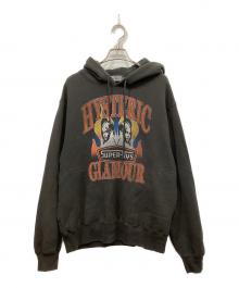 Hysteric Glamour（ヒステリックグラマー）の古着「FLARE WOMAN パーカー」｜ブラック