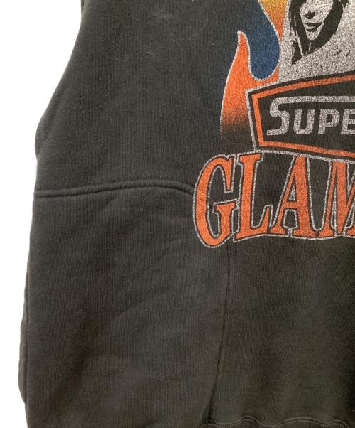 Hysteric Glamour（ヒステリックグラマー）Hysteric Glamour (ヒステリックグラマー) FLARE WOMAN パーカー ブラック サイズ:Lの古着・服飾アイテム