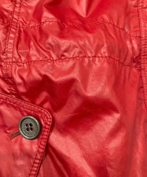 BURBERRY LONDON（バーバリーロンドン）BURBERRY LONDON (バーバリーロンドン) ジップアップジャケット レッド サイズ:11号の古着・服飾アイテム