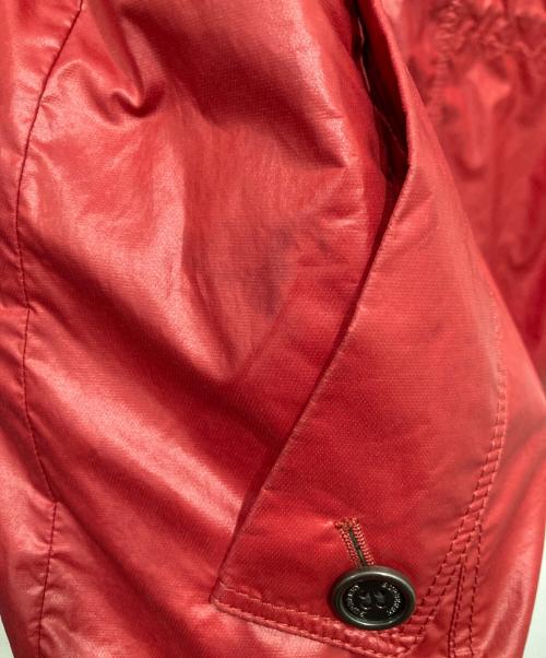 BURBERRY LONDON（バーバリーロンドン）BURBERRY LONDON (バーバリーロンドン) ジップアップジャケット レッド サイズ:11号の古着・服飾アイテム