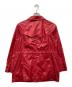BURBERRY LONDON (バーバリーロンドン) ジップアップジャケット レッド サイズ:11号：6000円