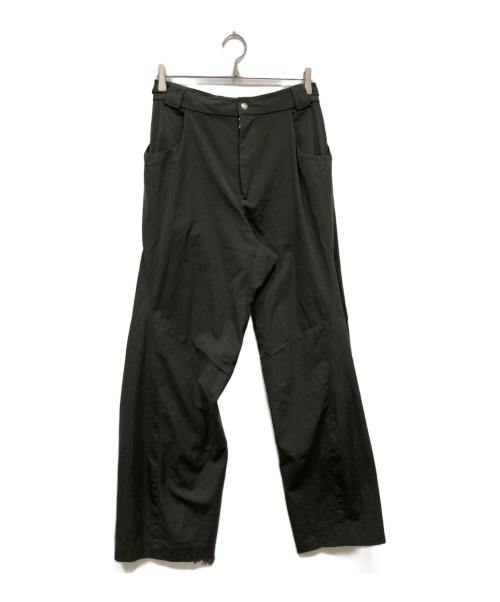 CMMAWEAR（コマウェア）cmmawear (コマウェア) デザインパンツ カーキ サイズ:Lの古着・服飾アイテム
