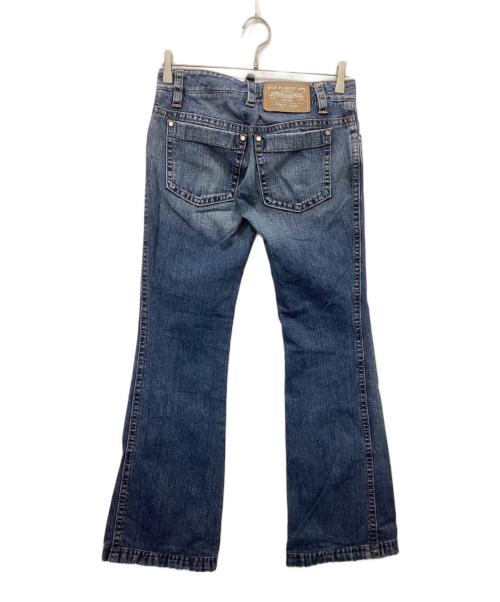 DSQUARED2（ディースクエアード）DSQUARED2 (ディースクエアード) フレアデニムパンツ インディゴ サイズ:40の古着・服飾アイテム