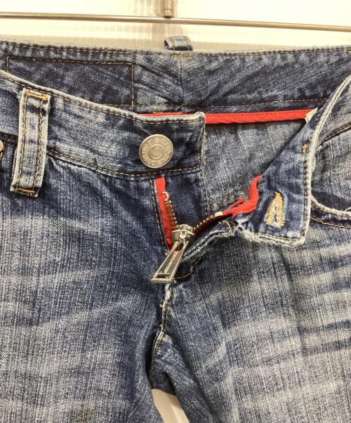DSQUARED2（ディースクエアード）DSQUARED2 (ディースクエアード) フレアデニムパンツ インディゴ サイズ:40の古着・服飾アイテム