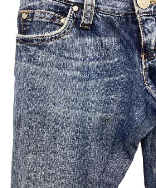 DSQUARED2（ディースクエアード）DSQUARED2 (ディースクエアード) フレアデニムパンツ インディゴ サイズ:40の古着・服飾アイテム