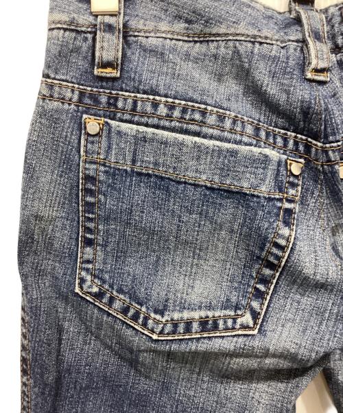 DSQUARED2（ディースクエアード）DSQUARED2 (ディースクエアード) フレアデニムパンツ インディゴ サイズ:40の古着・服飾アイテム