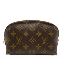LOUIS VUITTON（ルイ ヴィトン）の古着「ポシェット コスメティック PM　モノグラムコスメポーチ」｜ブラウン