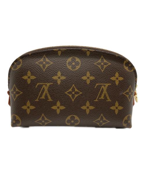 LOUIS VUITTON（ルイ ヴィトン）LOUIS VUITTON (ルイ ヴィトン) ポシェット コスメティック PM　モノグラムコスメポーチ ブラウンの古着・服飾アイテム