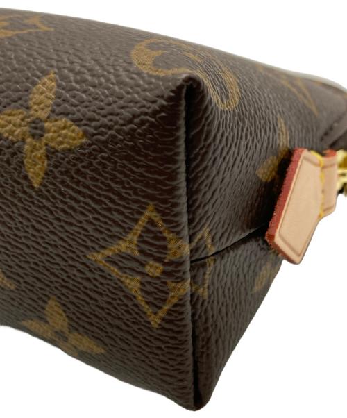 LOUIS VUITTON（ルイ ヴィトン）LOUIS VUITTON (ルイ ヴィトン) ポシェット コスメティック PM　モノグラムコスメポーチ ブラウンの古着・服飾アイテム