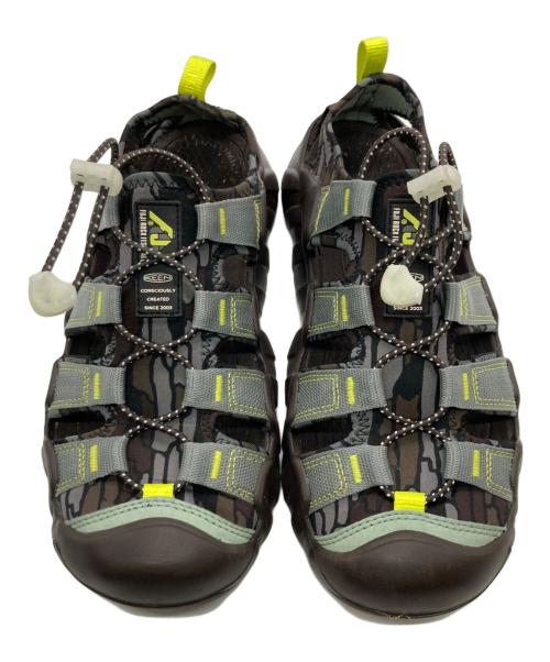 KEEN（キーン）KEEN (キーン) HYPERPORT H2 ブラウン×グレー サイズ:27ｃｍの古着・服飾アイテム