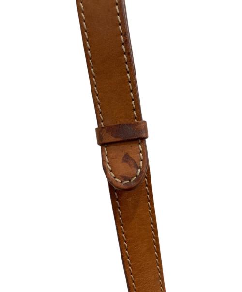 CELINE（セリーヌ）CELINE (セリーヌ) マカダム ショルダーバッグ ブラウンの古着・服飾アイテム