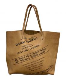 Vivienne Westwood ANGLOMANIA（ヴィヴィアンウエストウッドアングロマニア）の古着「トートバッグ」｜ブラウン