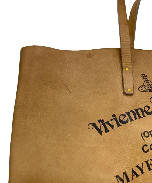Vivienne Westwood ANGLOMANIA（ヴィヴィアンウエストウッドアングロマニア）Vivienne Westwood ANGLOMANIA (ヴィヴィアンウエストウッドアングロマニア) トートバッグ ブラウンの古着・服飾アイテム