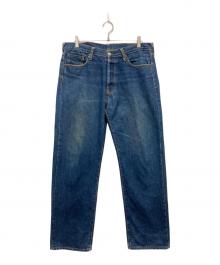 EVISU（エヴィス）の古着「赤カモメ シンチバック デニムパンツ」｜インディゴ