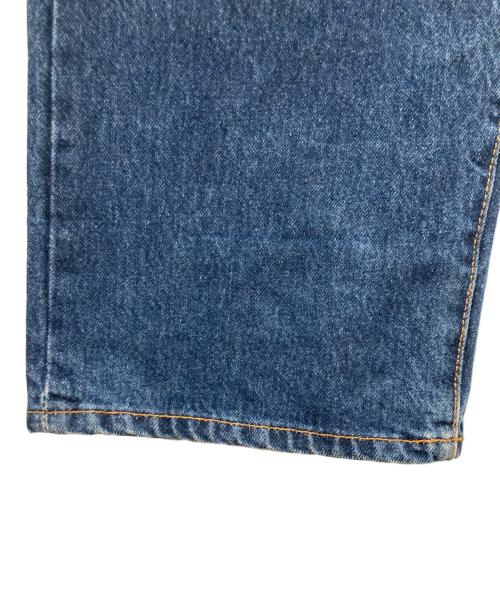 EVISU（エヴィス）EVISU (エヴィス) 赤カモメ シンチバック デニムパンツ インディゴ サイズ:36の古着・服飾アイテム
