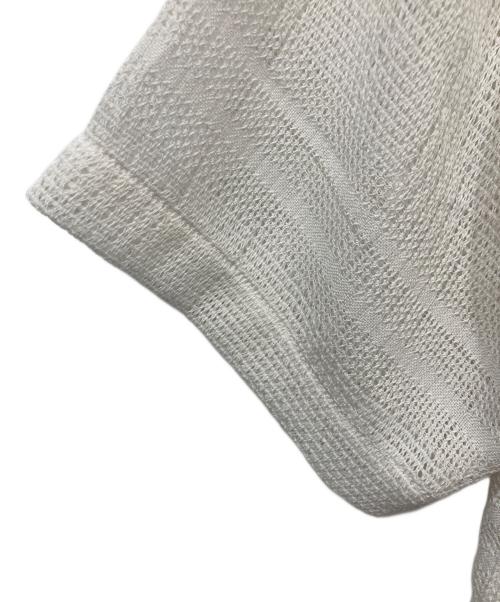 SUPREME（シュプリーム）Supreme (シュプリーム) 23SS Mesh Stripe S/S Shirt ホワイト サイズ:Sの古着・服飾アイテム