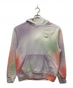 NIKEナイキ）の古着「M J JB FLC HOODIE PINK GLAZE 23FA」｜ラベンダー×グリーン