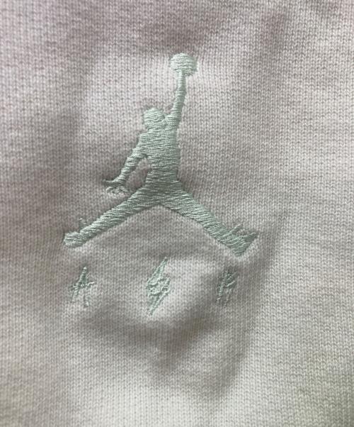 NIKE（ナイキ）NIKE (ナイキ) M J JB FLC HOODIE PINK GLAZE 23FA ラベンダー×グリーン サイズ:Mの古着・服飾アイテム