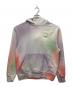 NIKE（ナイキ）の古着「M J JB FLC HOODIE PINK GLAZE 23FA」｜ラベンダー×グリーン