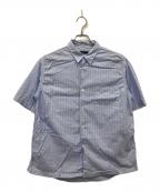 COMME des GARCONS HOMMEコムデギャルソン オム）の古着「ギンガムチェックシャツ」｜ブルー