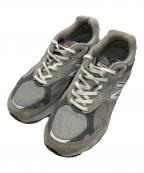 NEW BALANCEニューバランス）の古着「ローカットスニーカー」｜グレー