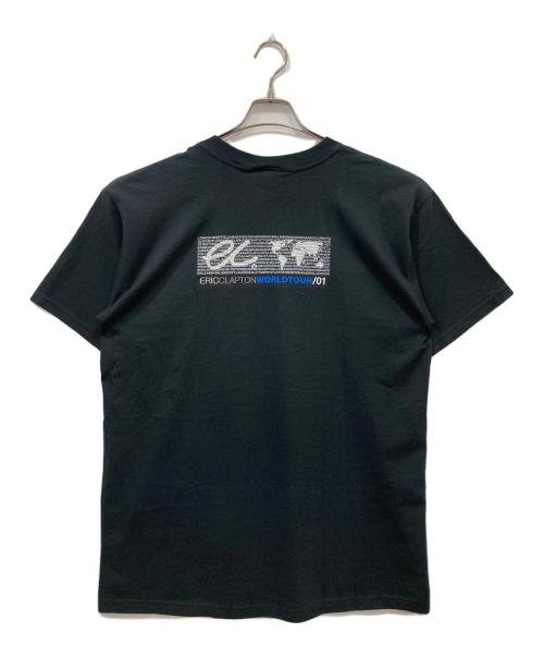 ERIC CLAPTON（エリッククラプトン）ERIC CLAPTON (エリッククラプトン) 00’s ツアープリントTシャツ ブラック サイズ:Lの古着・服飾アイテム