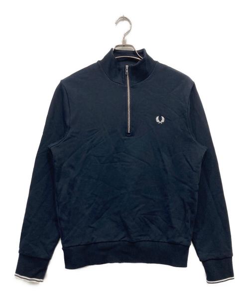 FRED PERRY（フレッドペリー）FRED PERRY (フレッドペリー) Half ZIP SWEATSHIRT ネイビー サイズ:Mの古着・服飾アイテム