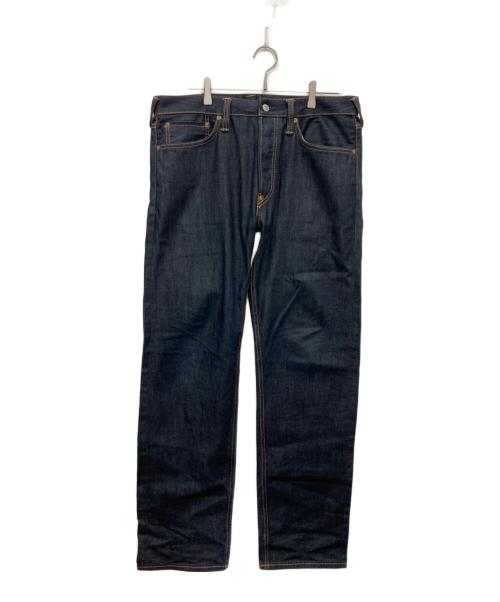 EVISU（エヴィス）EVISU (エヴィス) ダイコックプリントバギージーンズ インディゴ サイズ:W32の古着・服飾アイテム