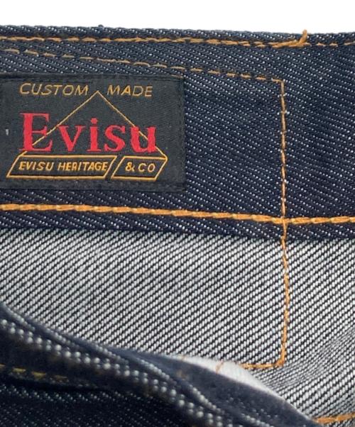 EVISU（エヴィス）EVISU (エヴィス) ダイコックプリントバギージーンズ インディゴ サイズ:W32の古着・服飾アイテム