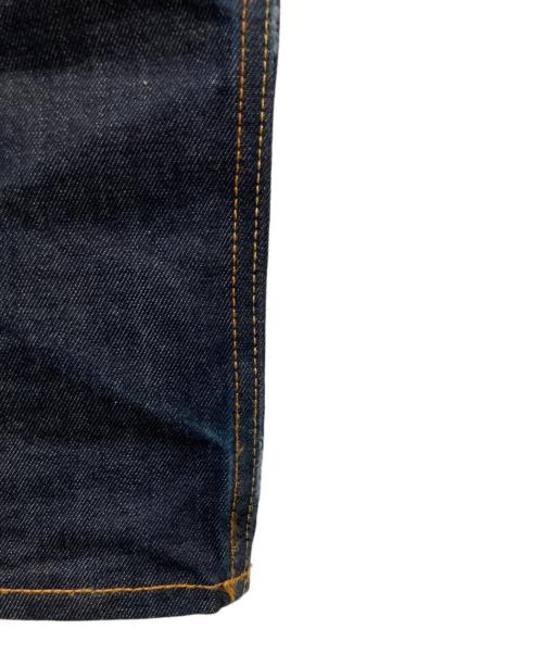 EVISU（エヴィス）EVISU (エヴィス) ダイコックプリントバギージーンズ インディゴ サイズ:W32の古着・服飾アイテム