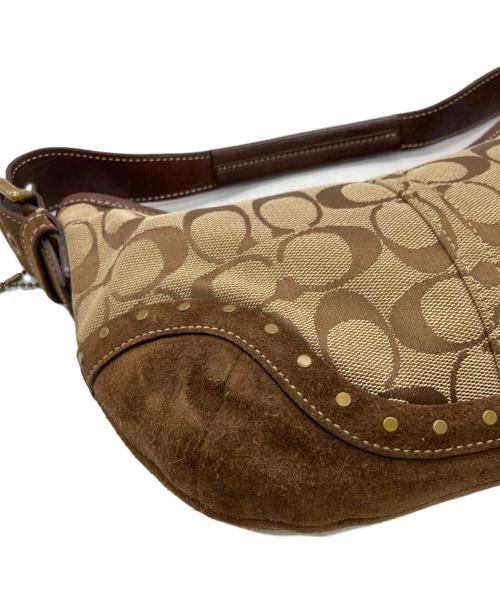 COACH（コーチ）COACH (コーチ) ワンショルダーバッグ ブラウンの古着・服飾アイテム