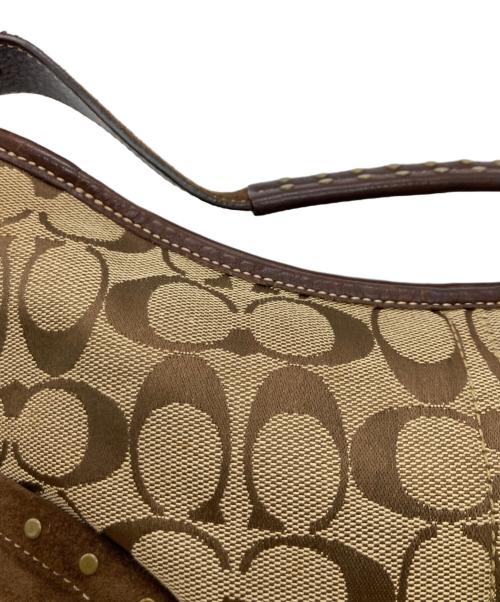 COACH（コーチ）COACH (コーチ) ワンショルダーバッグ ブラウンの古着・服飾アイテム