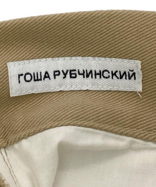 Gosha Rubchinskiy（ゴーシャラブチンスキー）Gosha Rubchinskiy (ゴーシャラブチンスキー) Bicolor Camo Cargo Pant ベージュ サイズ:Mの古着・服飾アイテム