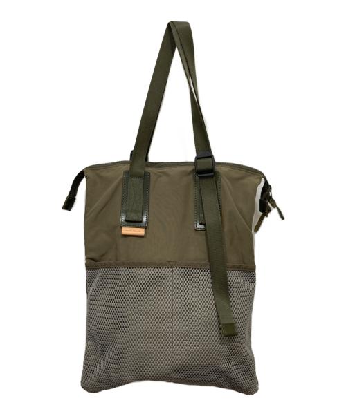 HENDER SCHEME（エンダースキーマ）HENDER SCHEME (エンダースキーマ) functional layered bag カーキの古着・服飾アイテム