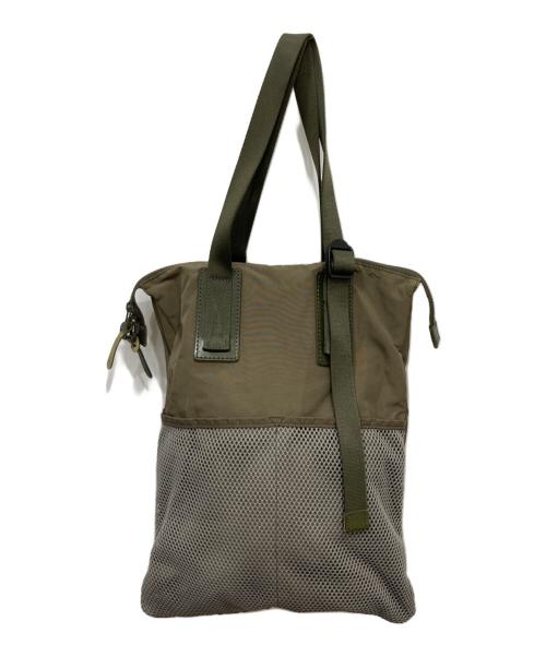 HENDER SCHEME（エンダースキーマ）HENDER SCHEME (エンダースキーマ) functional layered bag カーキの古着・服飾アイテム