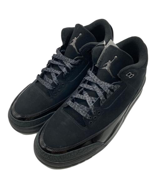 NIKE（ナイキ）NIKE (ナイキ) Air Jordan 3 Retro/エアジョーダン3 レトロ ブラック サイズ:28の古着・服飾アイテム
