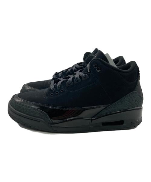 NIKE（ナイキ）NIKE (ナイキ) Air Jordan 3 Retro/エアジョーダン3 レトロ ブラック サイズ:28の古着・服飾アイテム